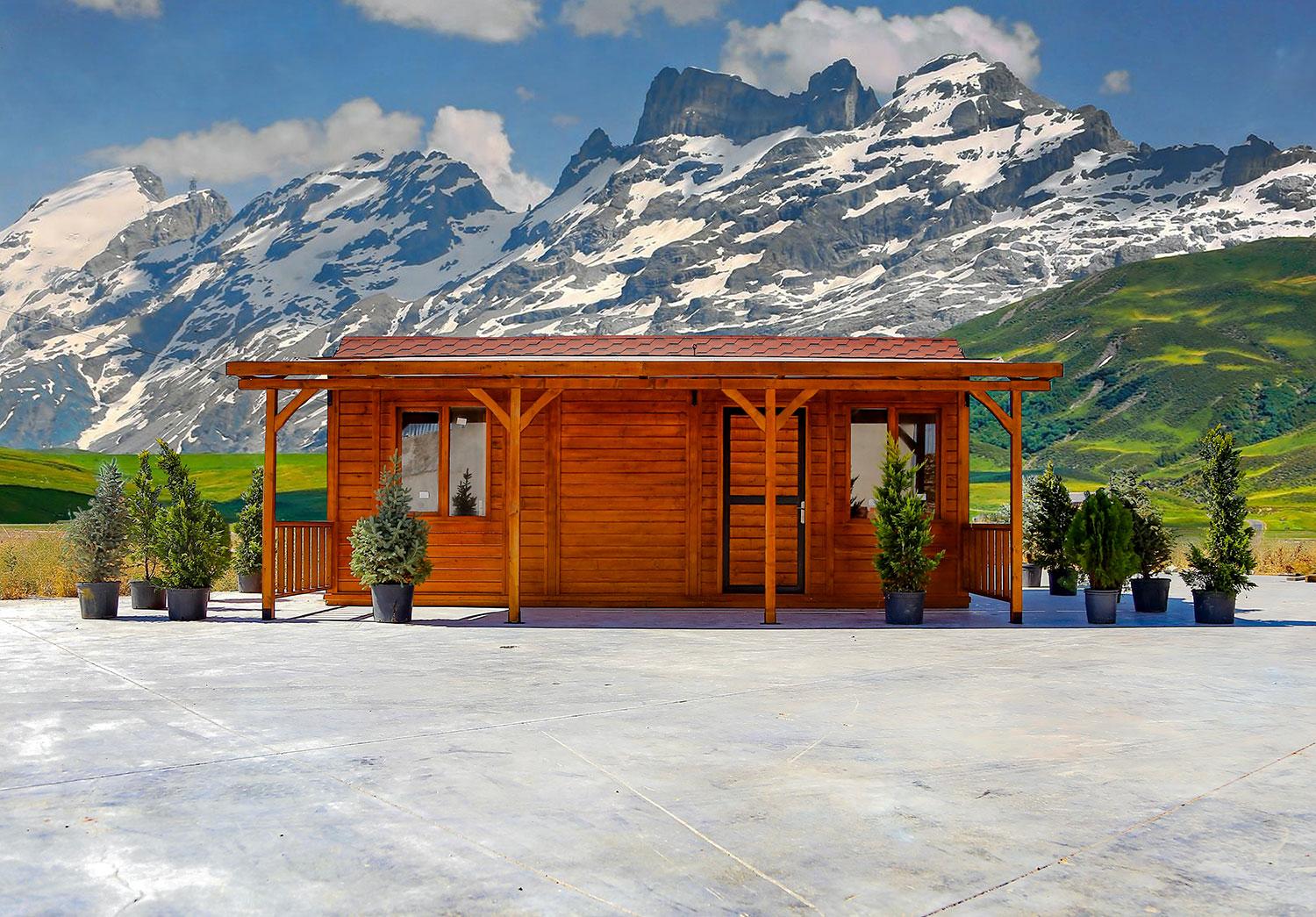 AEV  023 - Taşınabilir Ahşap Ev